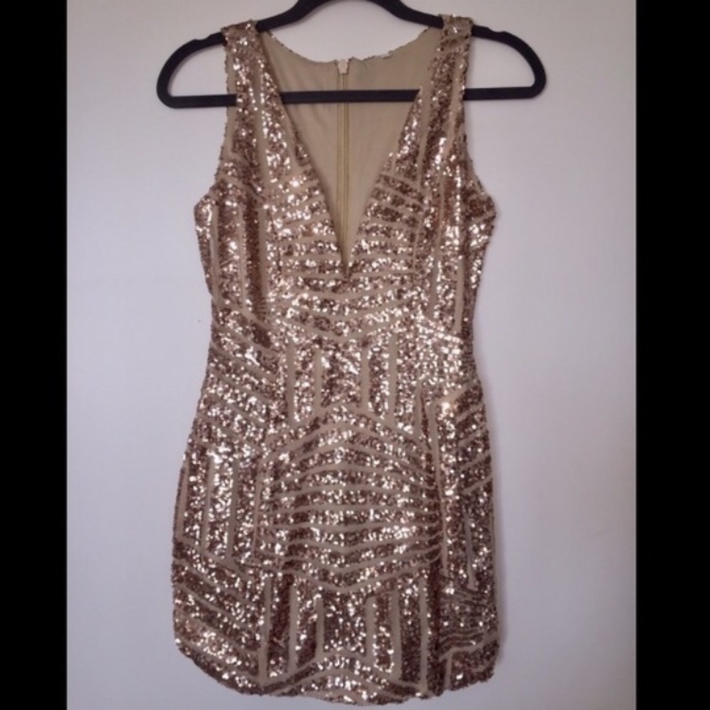 Hello Molly Sequin Body Con